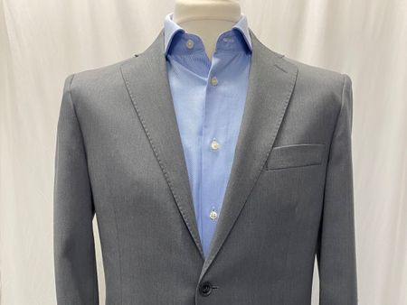 Anzug Hellgrau - Neu! Made in Italy, Super 110s, Gr. 48-56