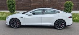 Tesla Model S, Performance 85 D Pearl White (Tiefentladung)