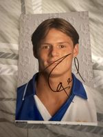 Autogramm Johann Vogel Fussball gute Zustand