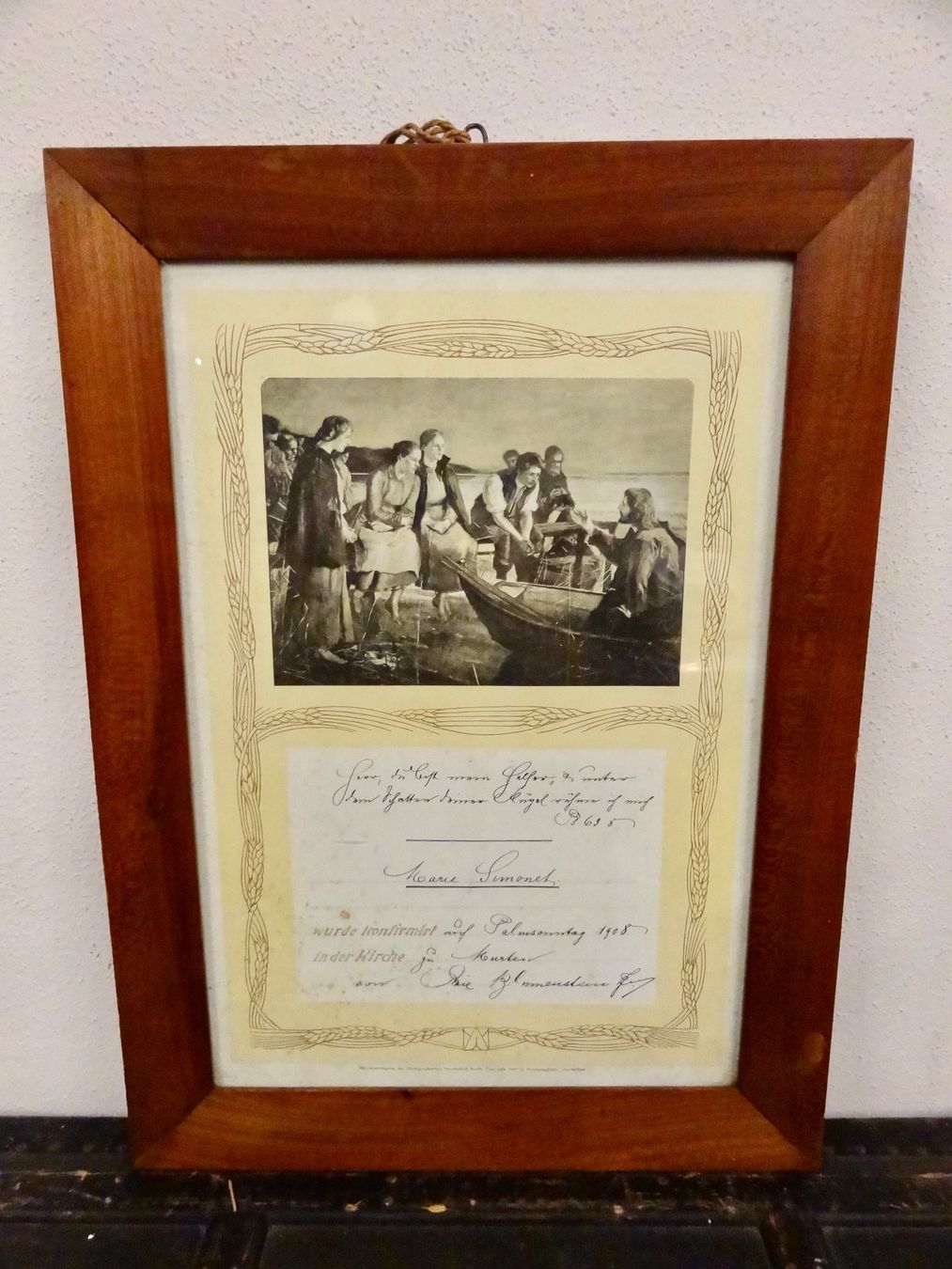 Foto & Immagini: Erinnerung an Konfirmation 1908 Konfirmationsbild – Usato da Kerzers venduto da zimmergruen 6