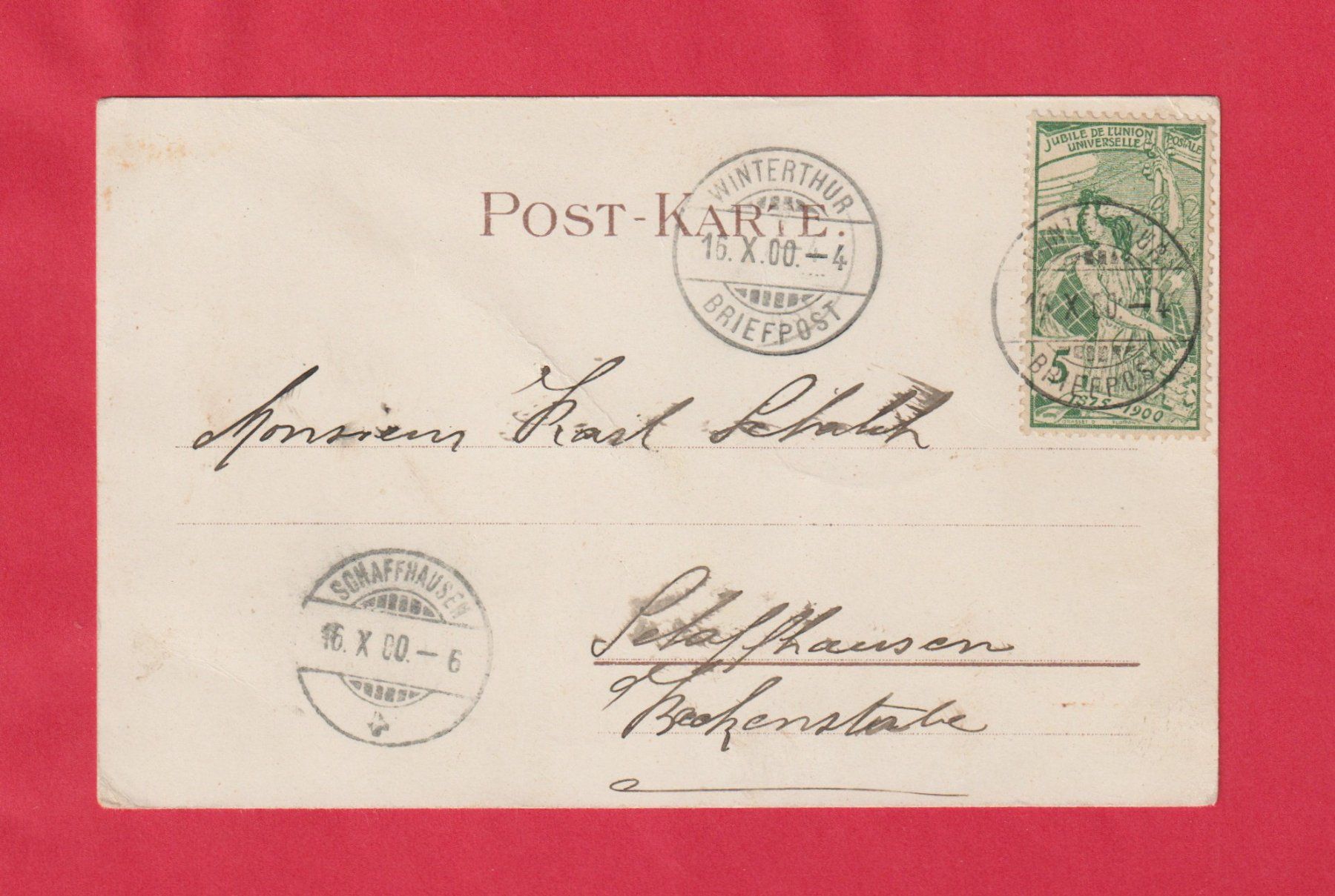 Cartes postales: Ich befinde mich hier sauwohl ! – D'occasion à Zürich par Gill46 1