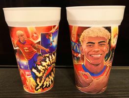 2X verre coupe du monde FIFA WM 2026 Mc Donalds Lamine Yamal