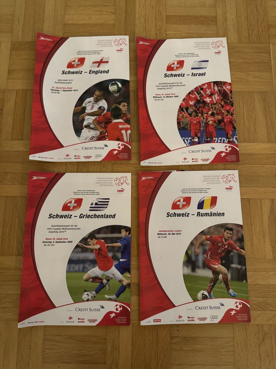 Riviste & Magazine: 4 Matchmagazine CH Nati – Nuovo (secondo la descrizione) da Hergiswil NW venduto da wert721