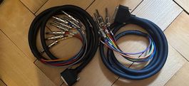Zwei Hosa DTP-802 Dsub auf klinke symmetrisch kabel