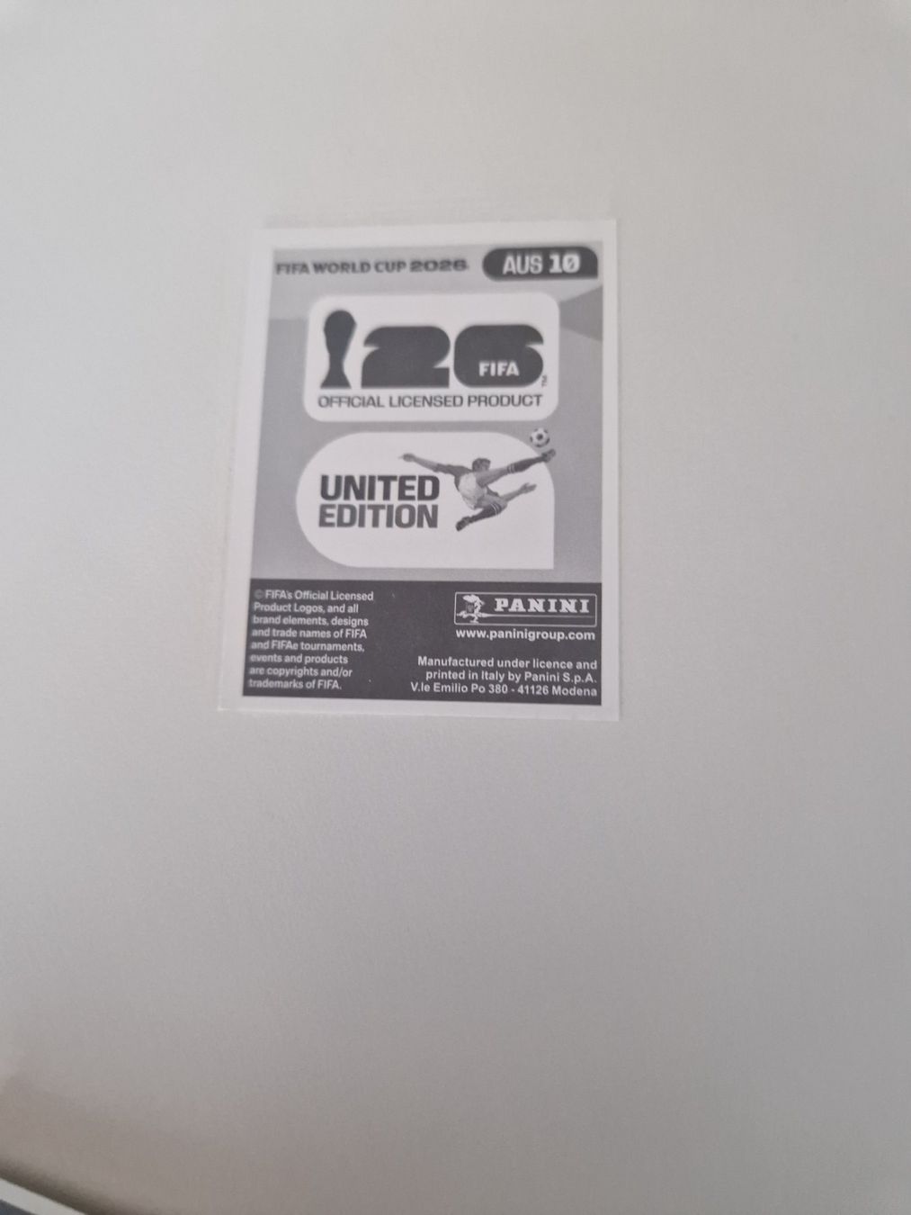 Panini Sammelbilder & Trading cards: Panini Sticker AUS10 – Neu (gemäss Beschreibung) aus Stüsslingen von white_angel86 1
