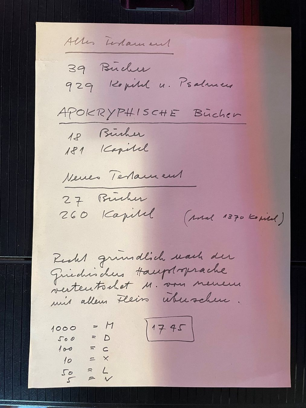 Libri: Bibel antik 1743 – Usato da Vacallo venduto da San_Giorgio 4