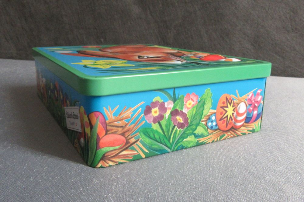 Hasendose Läckerli-Huus Basel - Blechdose mit Ostermotiv | Kaufen auf ...