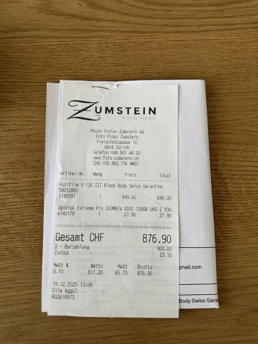 Fujifilm Fotocamera: Fujifilm X-T30III – Usato da Rotkreuz venduto da A-Vic 4
