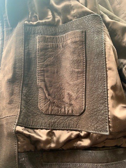 Vestes: Veste cuir nubuck – D'occasion à porrentruy par choulchoul 4