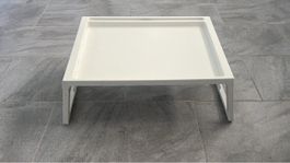 Betttablett weiss klappbar