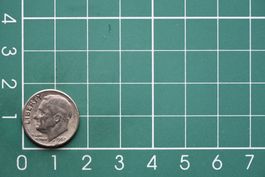 währung usa one dime 1967