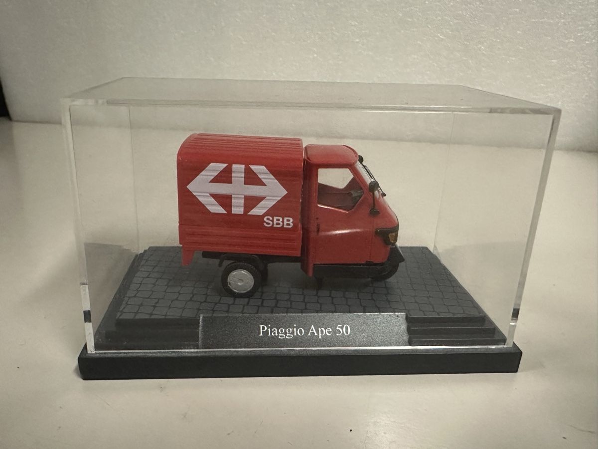 Modellini d'auto: Piaggio Ape 50 SBB Modellauto – Usato da Deitingen venduto da Himhip