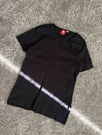 T-Shirt Engelbert Strauss V-Neck Black Size M Ladies