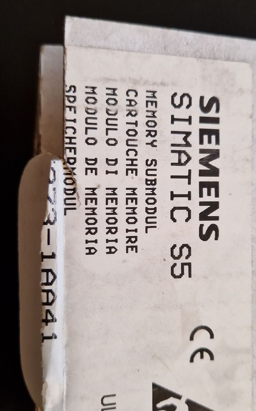 Siemens Componenti elettronici: Siemens Simatic S5 Speicher Modul 6ES5373-1AA41 – Nuovo (secondo la descrizione) da Bassersdorf venduto da Baerwid