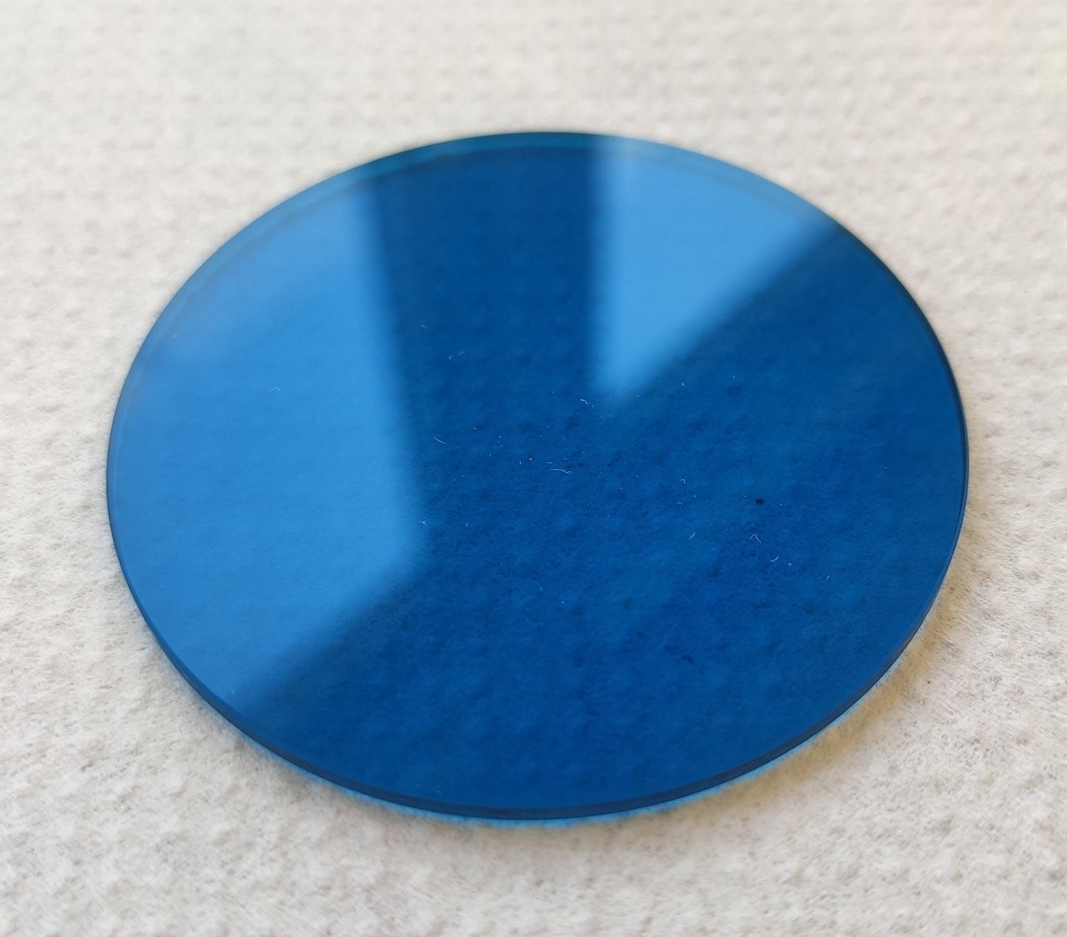 Filtri: BG7 Farbglasfilter, Durchmesser 50 mm, ungefasst – Nuovo (secondo la descrizione) da Winterthur venduto da sumpfis 1