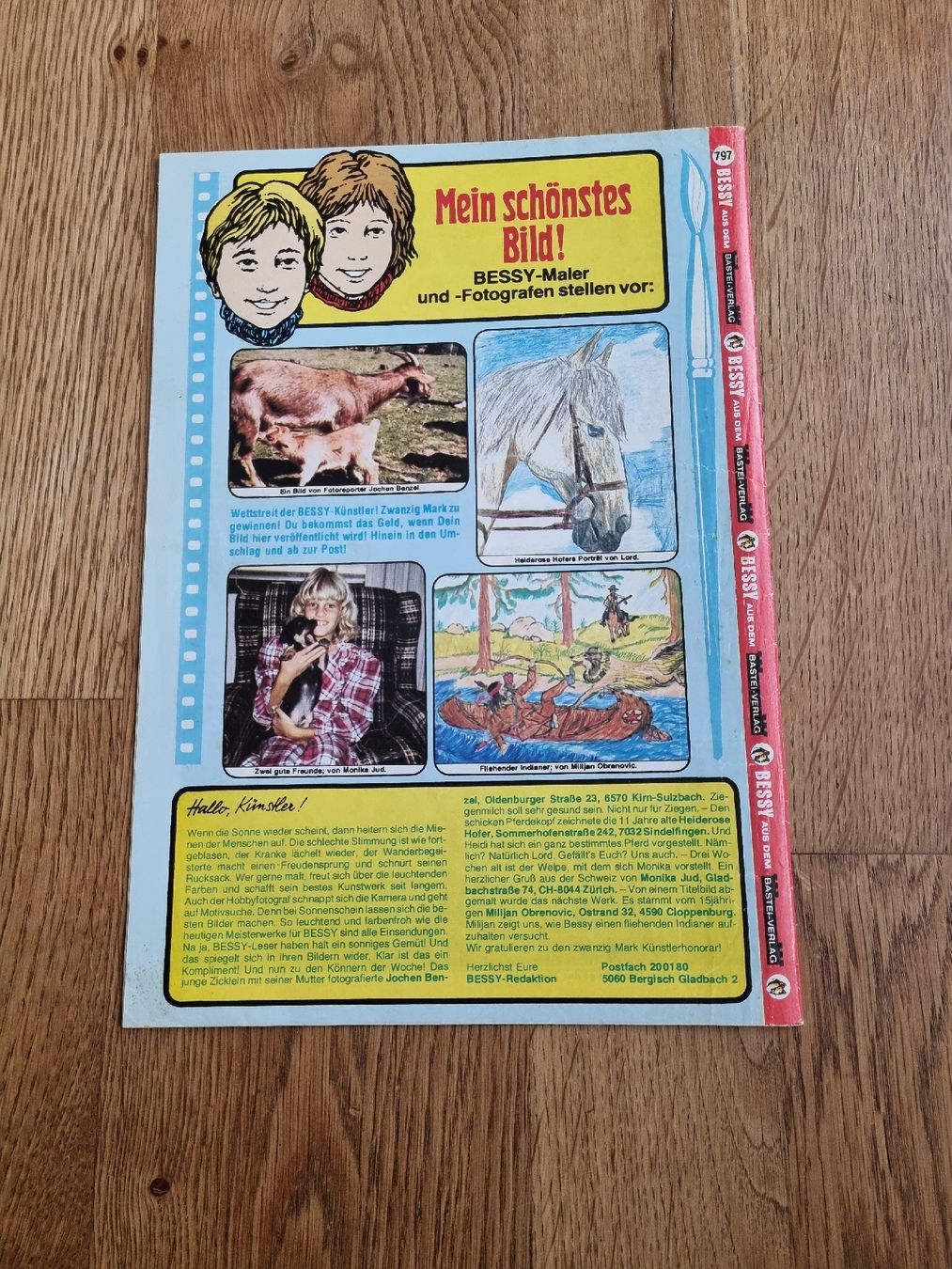 Fumetti: Bessy Heft Nr. 797 – Usato da Oberentfelden venduto da Giants 1