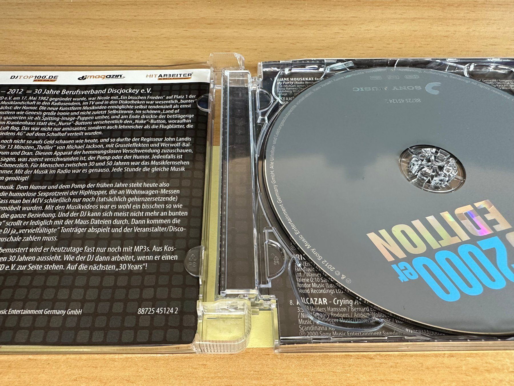 CD: Various - Bvd DJ 2000er Edition – Usato da Rikon im Tösstal venduto da Alpenmutz 2