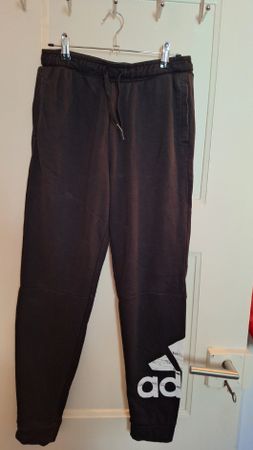 Adidas Jogginghose schwarz (Sweatmaterial)