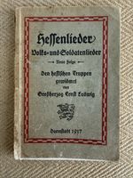 Hessenlieder Volks- und Soldatenlieder 1917 Liederbuch