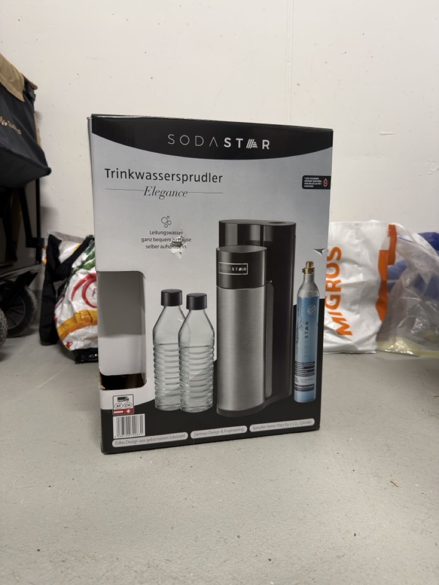 Elettrodomestici da cucina: SodaStar ALDI Wassersprudler Elegance neu – Usato da Arbon venduto da Flo85411
