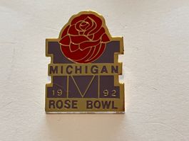 1 Pin Michigan Rose Bowl 1992