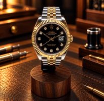 Rolex Datejust – Or & Acier – index diamants Réf. 126333