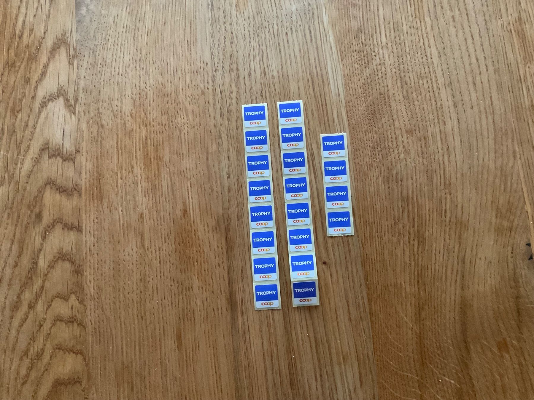 Coop Timbres & points: 20x Coop Trophy rotho Marken – Neuf (Voir description) à Wetzikon ZH par FeeF