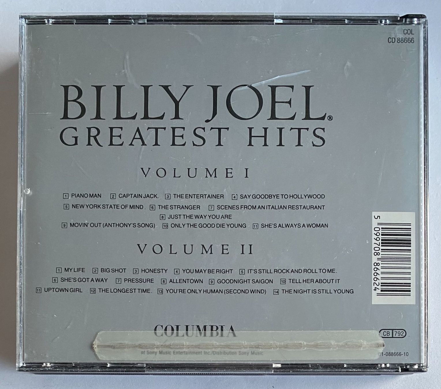 CDs: Billy Joel GREATEST HITS VOL. 1 & 2 / 2-CD Set – Gebraucht aus Chur von  1