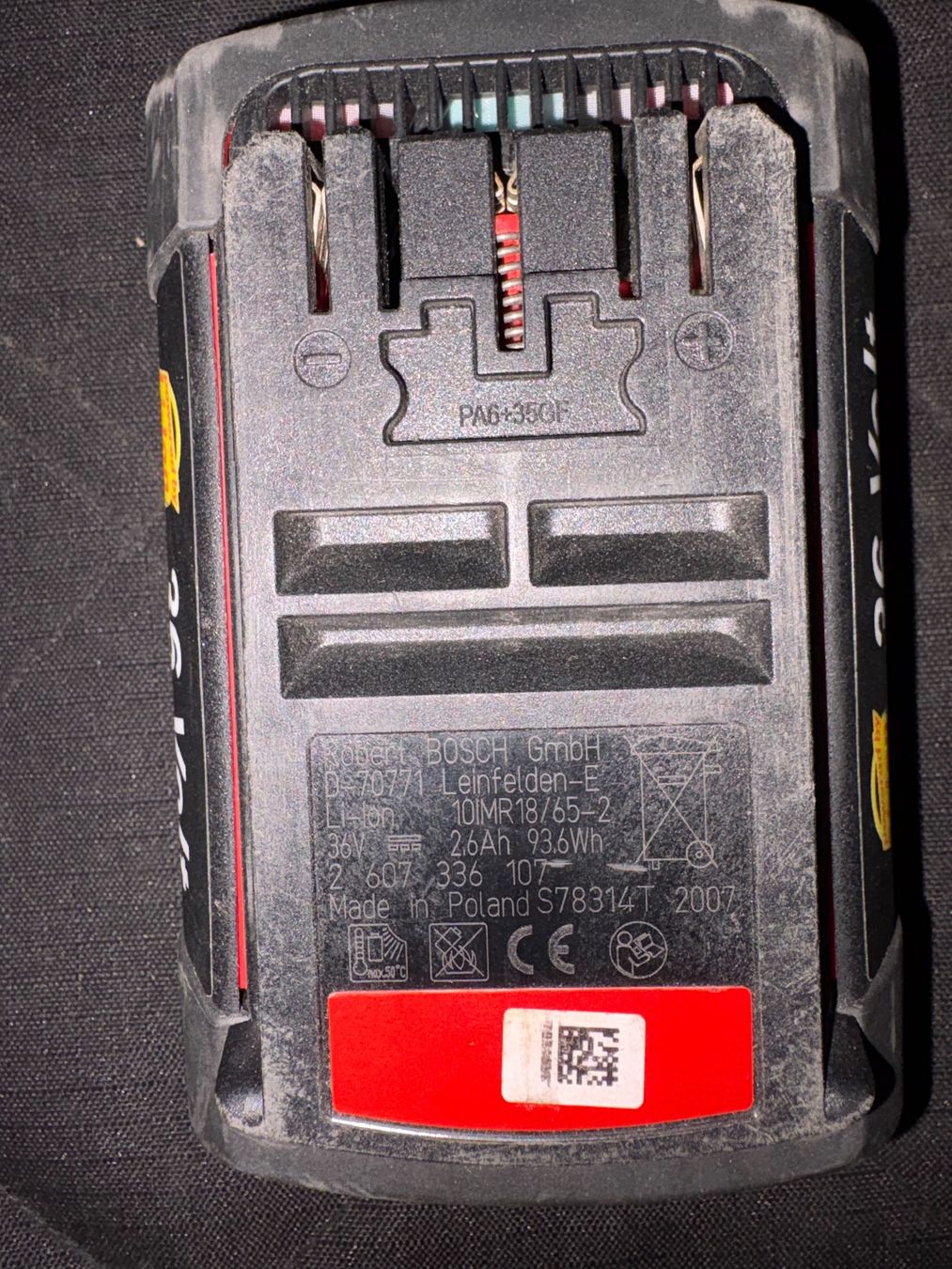 Bosch Caricatori & Batterie: Bosch Akku 36V ---- 2.6Ah – Usato da Lausen venduto da sen_jm7c 4