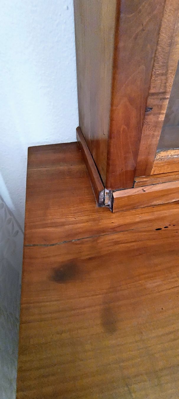 Büffets: Biedermeier Aufsatz vitrinenschrank – Gebraucht aus schaffhausen von walu 1
