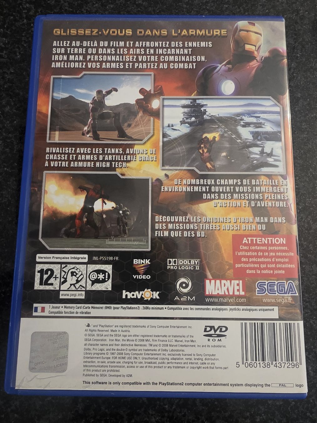 Spiele: Iron Man PS2 – Gebraucht aus Chavornay von Crash37 1