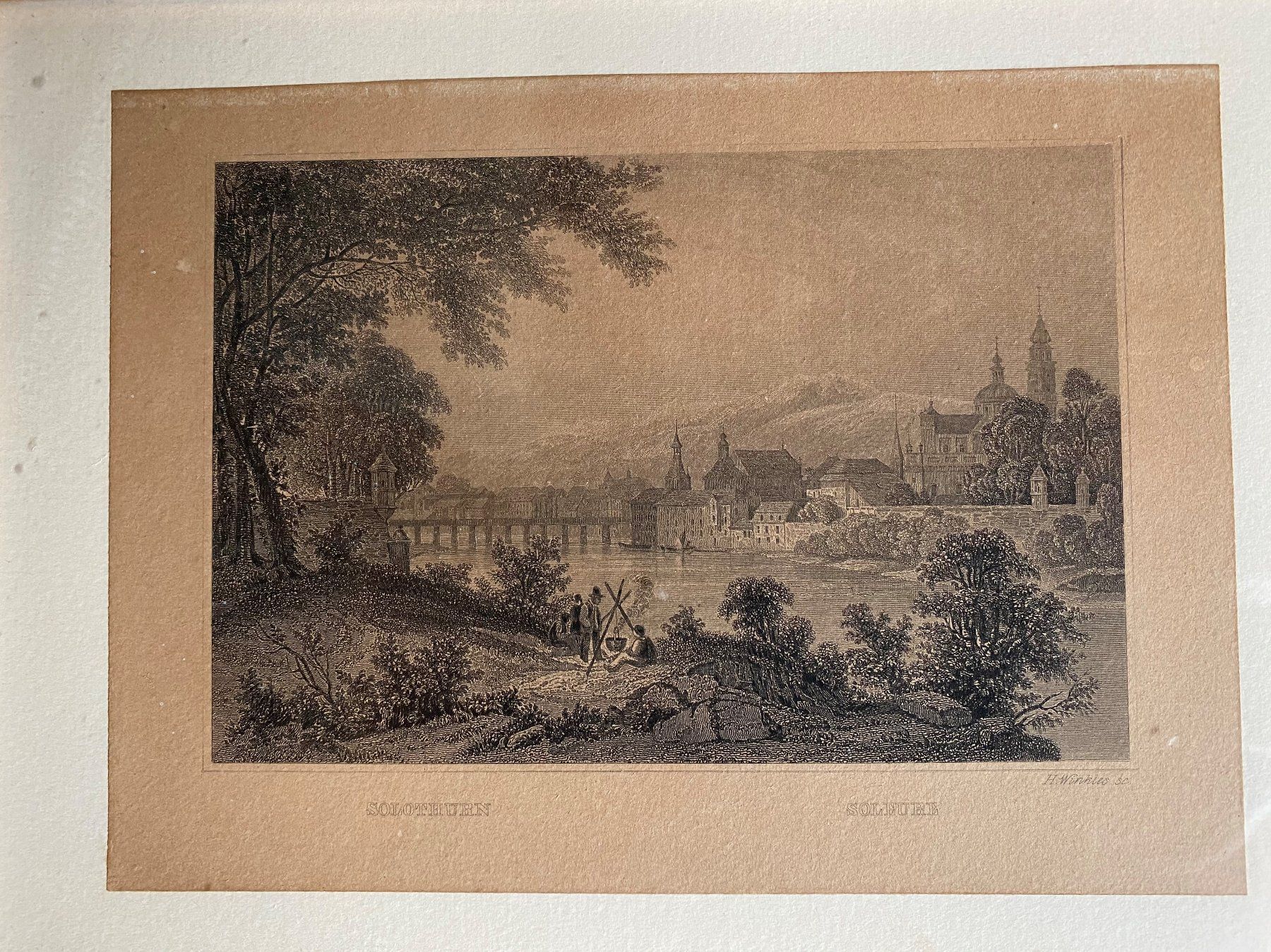 Poster & Bilder: Alte Ansicht  SOLOTHURN – Gebraucht aus deitingen von popcorn02 1