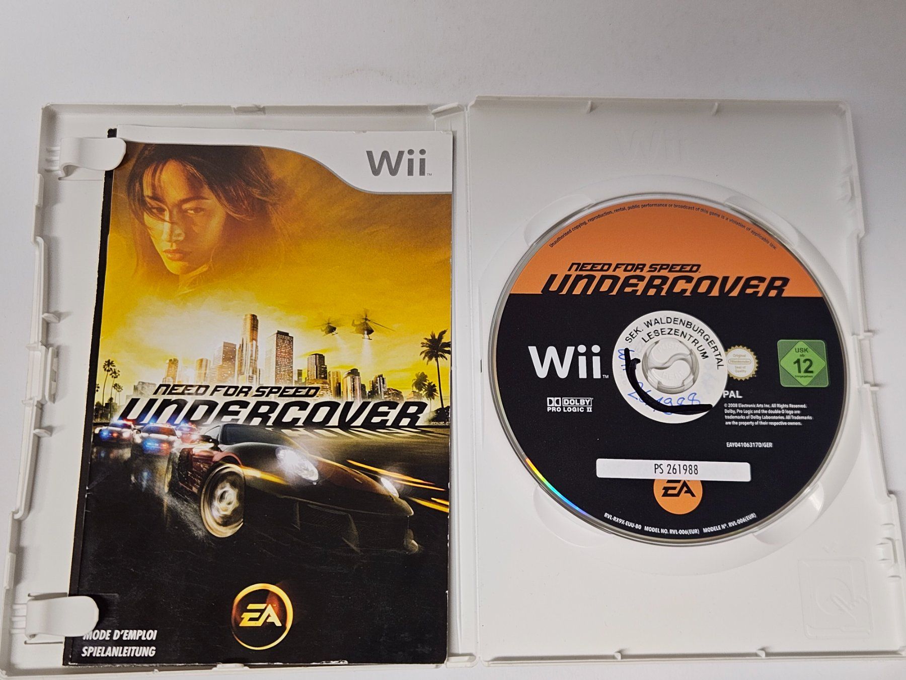 Nintendo Giochi: Nintendo Wii - Need for Speed - Undercover / #WT18 – Usato da Oberdorf BL venduto da BaldenEagle 1