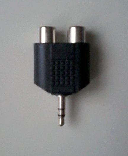 Adattatori: Adapter Klinke 3,5 mm stereo / 2x Cinch – Nuovo (secondo la descrizione) da Basel venduto da SchoenesWetter 1