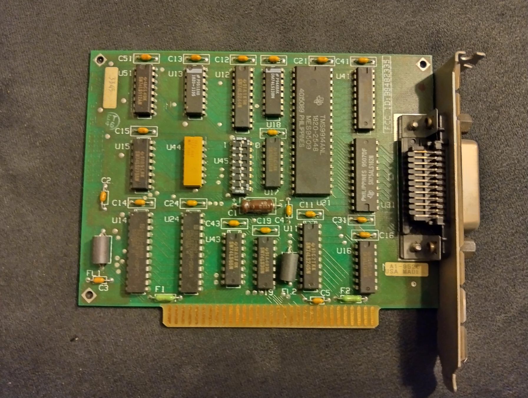 Vintage Texas Instrument Multipurpose ISA Bus Adapter Karte (Gebraucht ...