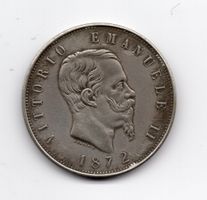 (1632) 5 Lire, 1872 Vittorio