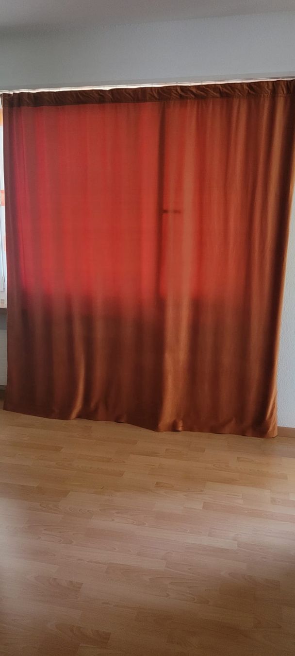 Tende: Tolle dicke Samtvoränge 2mx230cm – Usato da Landquart venduto da Cedes 3
