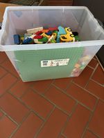 Baukloetze Lego Duplo Konvolut mit grosser Platte guter Zust