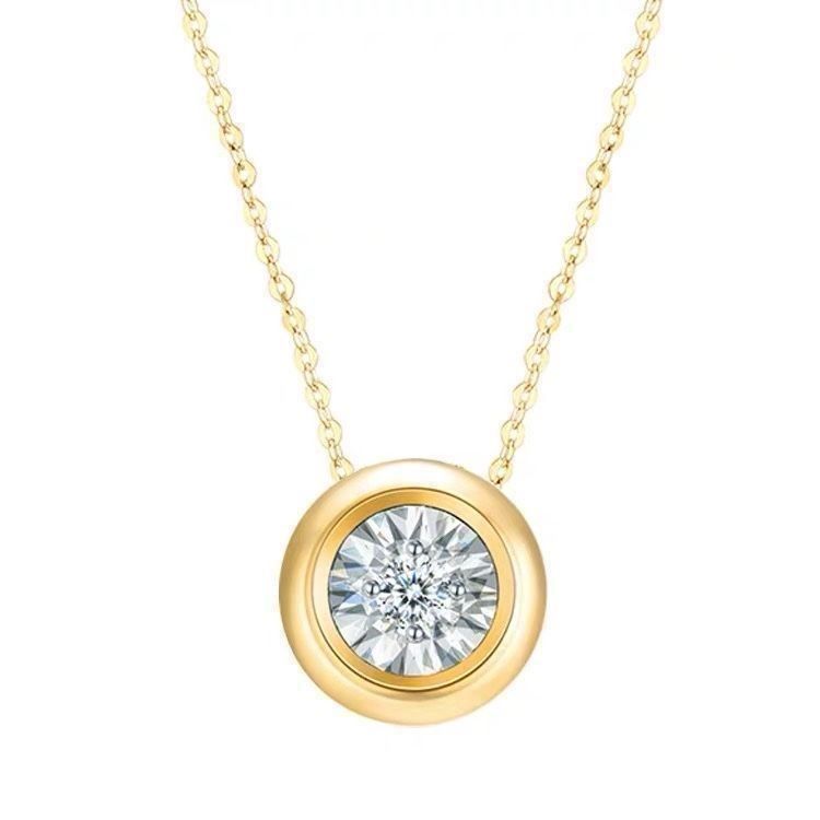 Catenine: Anhänger 18k Gold Diamanten – Nuovo e nell'imballaggio originale da Sarnen venduto da Yingsperlen1 2