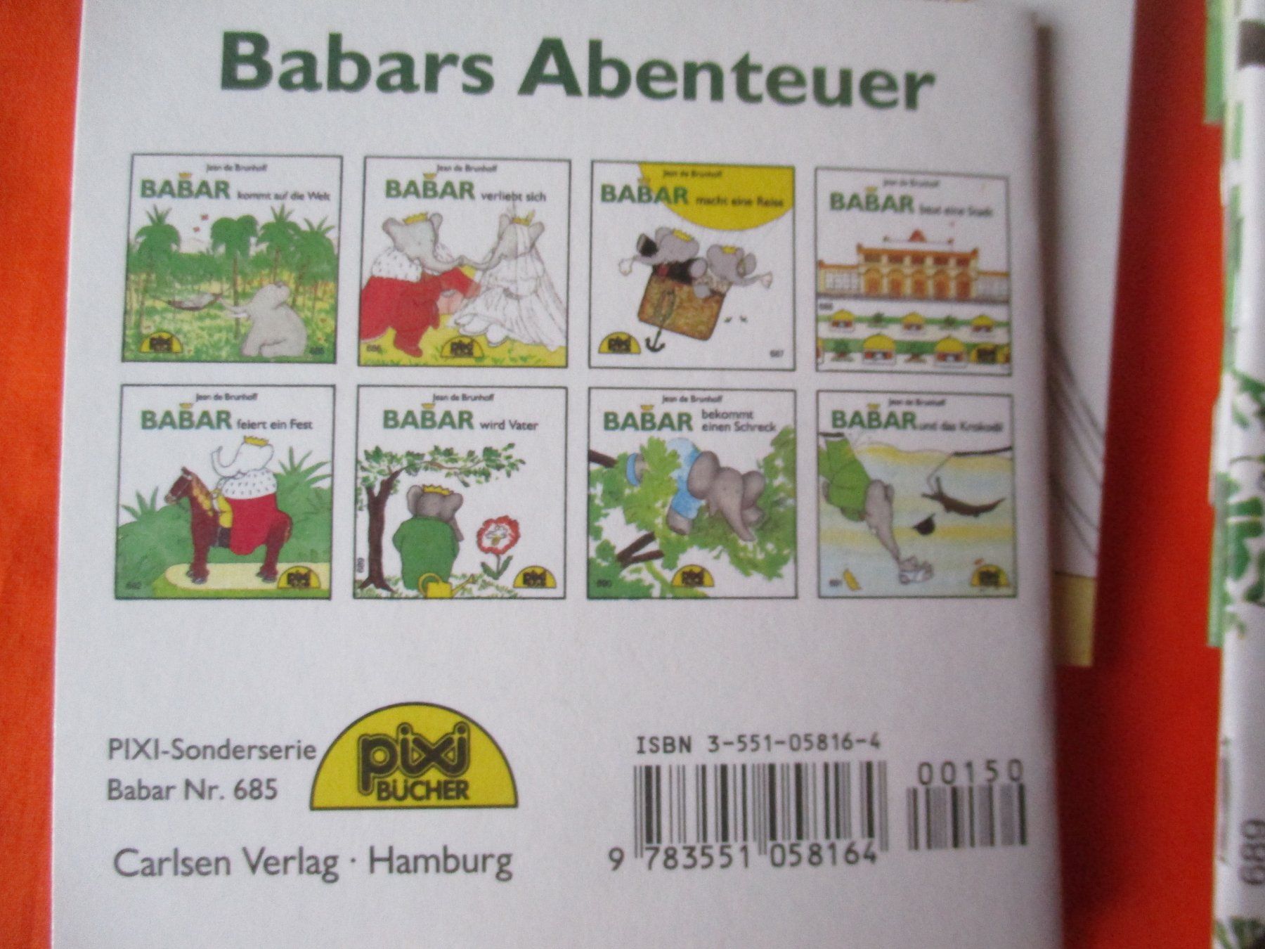 Fumetti: Babar, Pixi Büchlein – Nuovo (secondo la descrizione) da Birsfelden venduto da alles-muss-raus 1