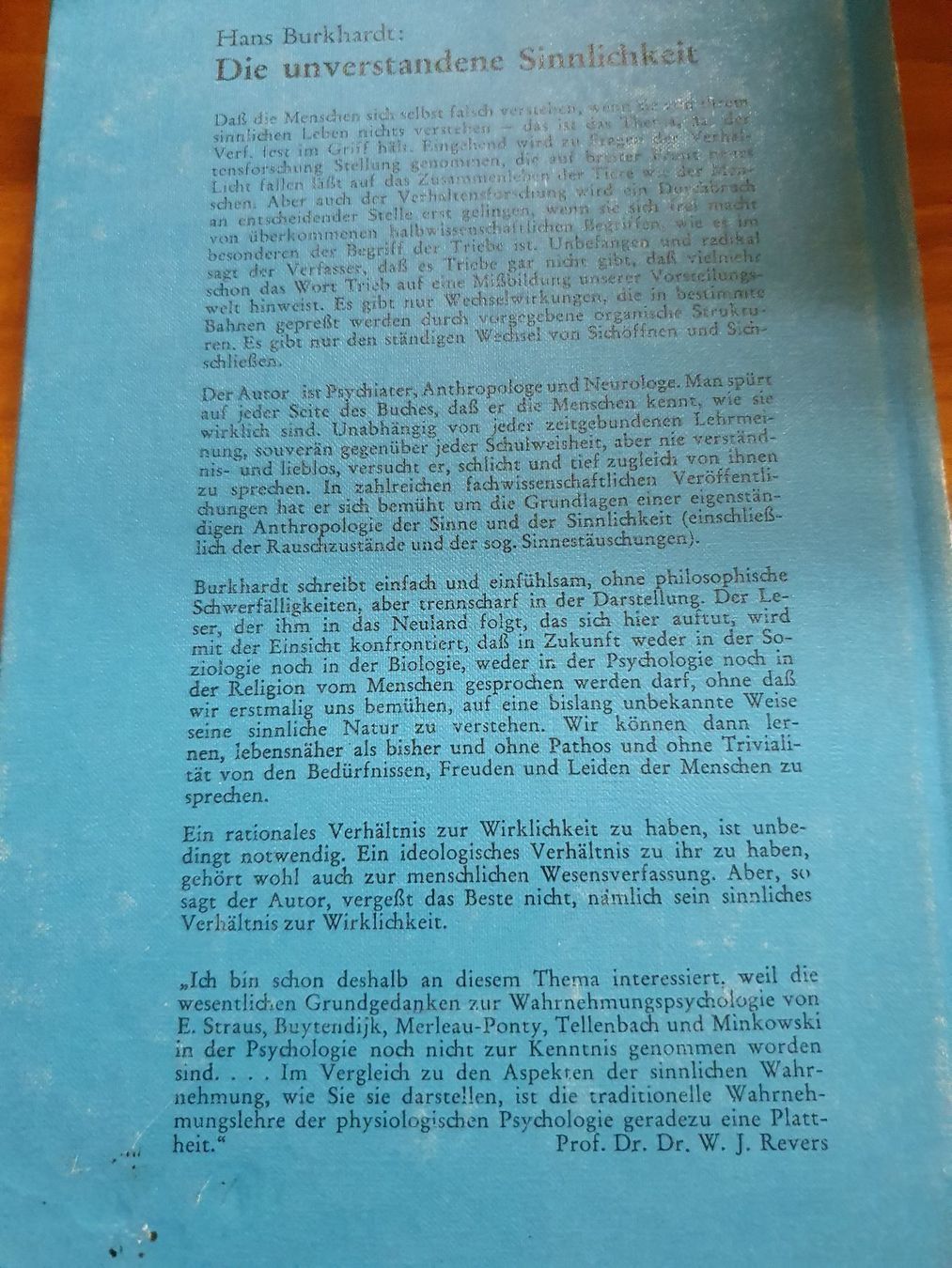 Livres: Die unverstandene Sinnlichkeit – D'occasion à Oberdorf BL par BaldenEagle 1
