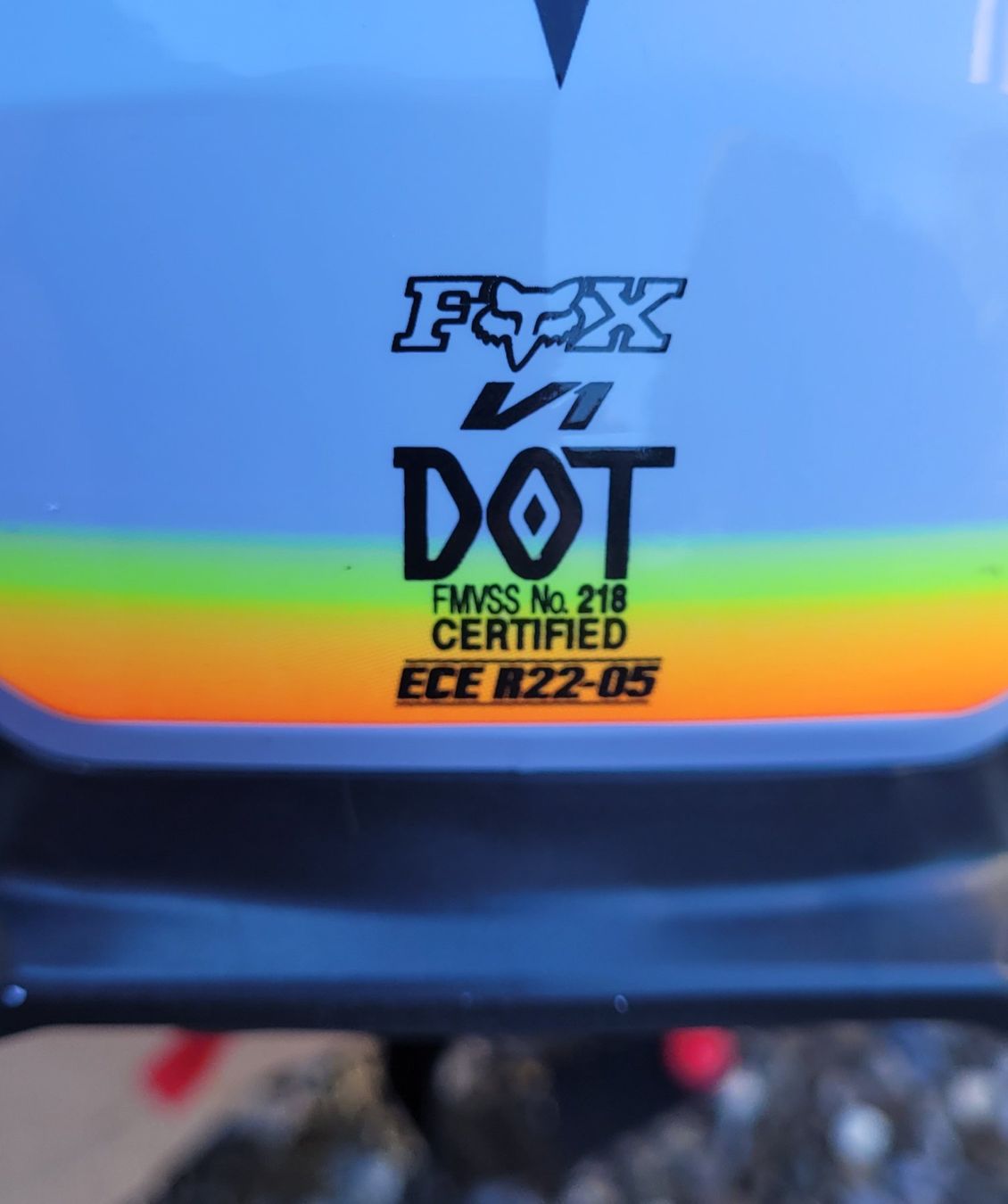 Fox Caschi & visiere: Fox Cross MX Sumo Helm grösse S – Usato da Wangen b. Olten venduto da Bonsai76 6