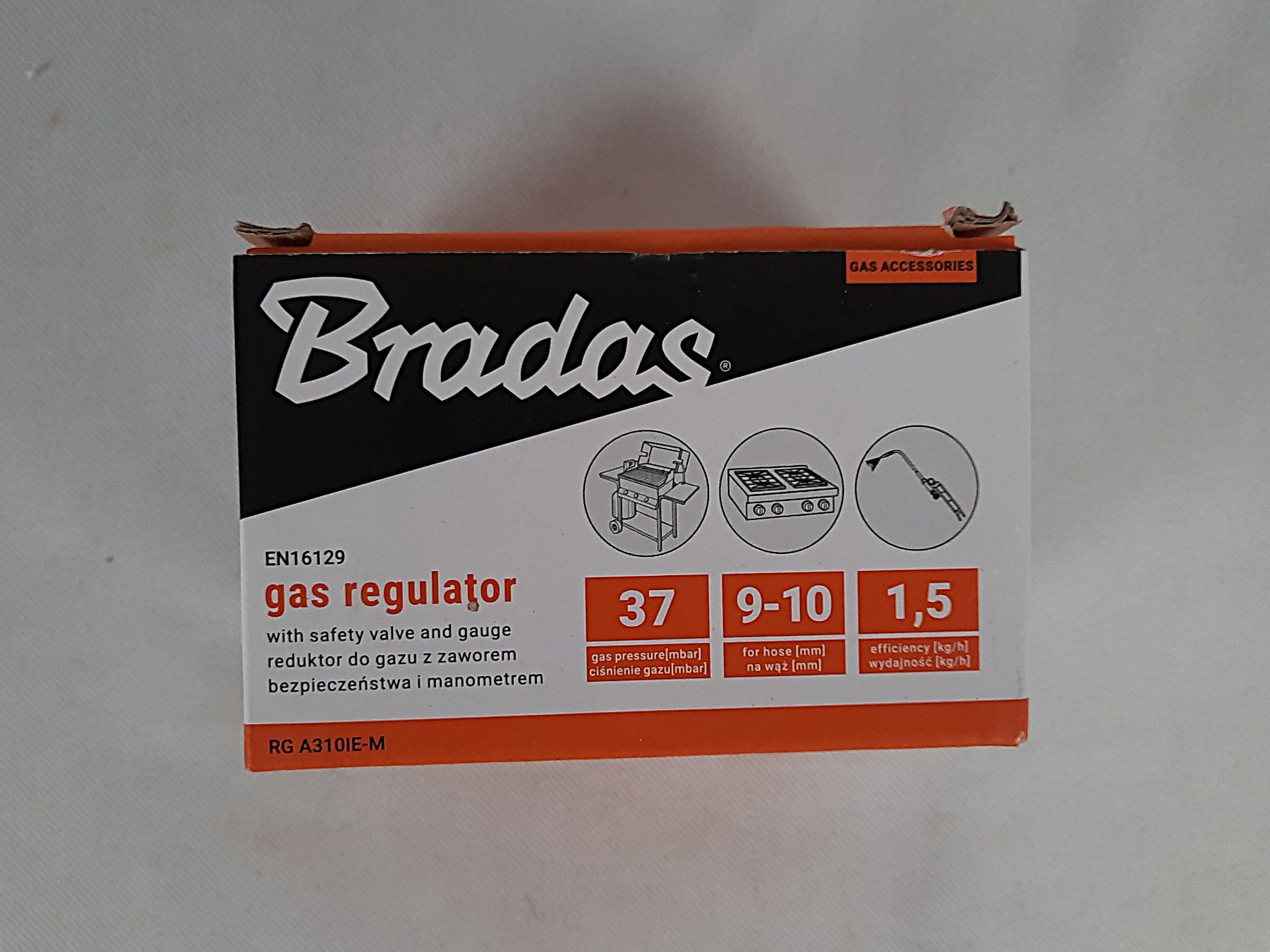 Tutti gli attrezzi: BRADAS Druckminderer 37 mBar – Nuovo (secondo la descrizione) da Beinwil am See venduto da Restwert_Beinwil 3