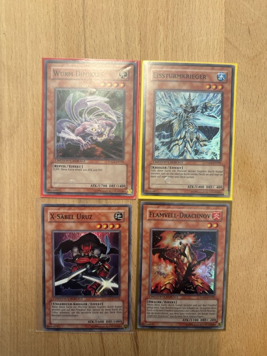 Yugioh Carte collezionabili: Yugioh Karten 4X HA01 Deutsch! – Usato da Speicherschwendi venduto da YugisKartenKammer