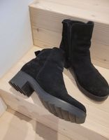 Damen Stiefeletten, Zign, schwarz Wildleder Grösse 39 