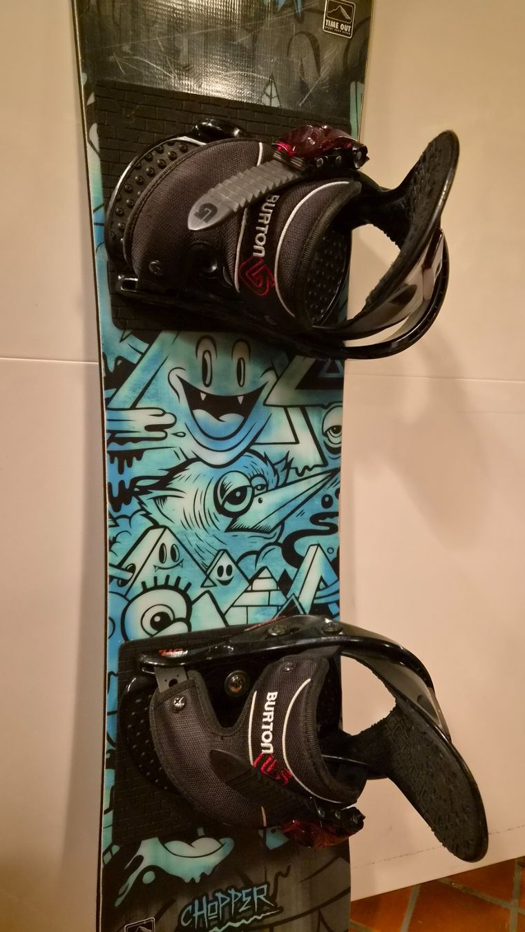 Burton Board: Burton Snowboard 100cm inkl. Bindung – Usato da Oberrieden venduto da Raja011 3