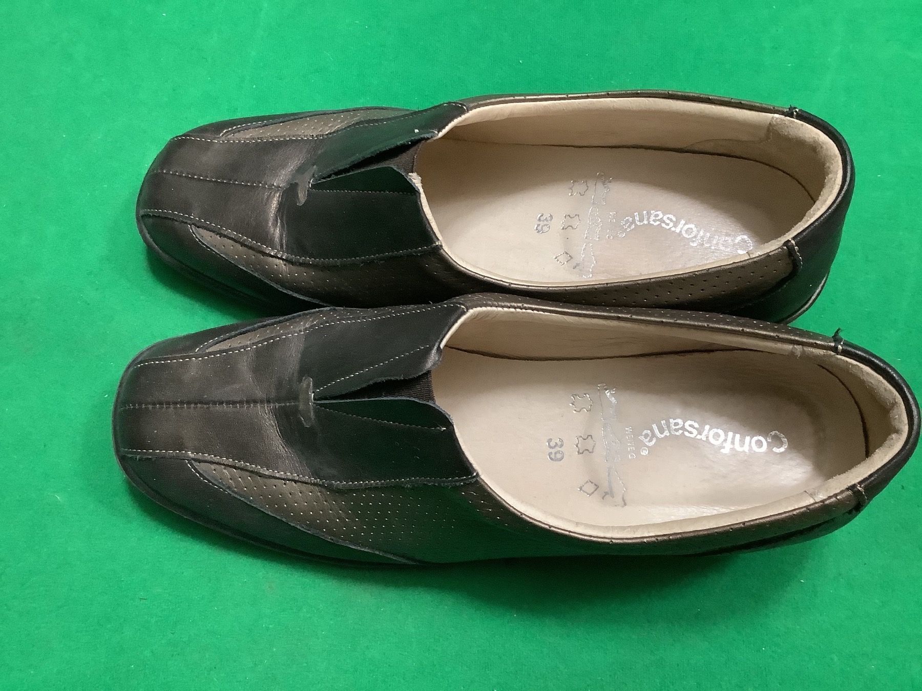 Scarpe da donna: Neue Leder-Halbschuhe Gr. 39 – Nuovo (secondo la descrizione) da Lausen venduto da Re4649 1