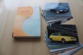 Audi IAA 1999 Pressemappe: S6, A8, RS4 & 50 Fotos!