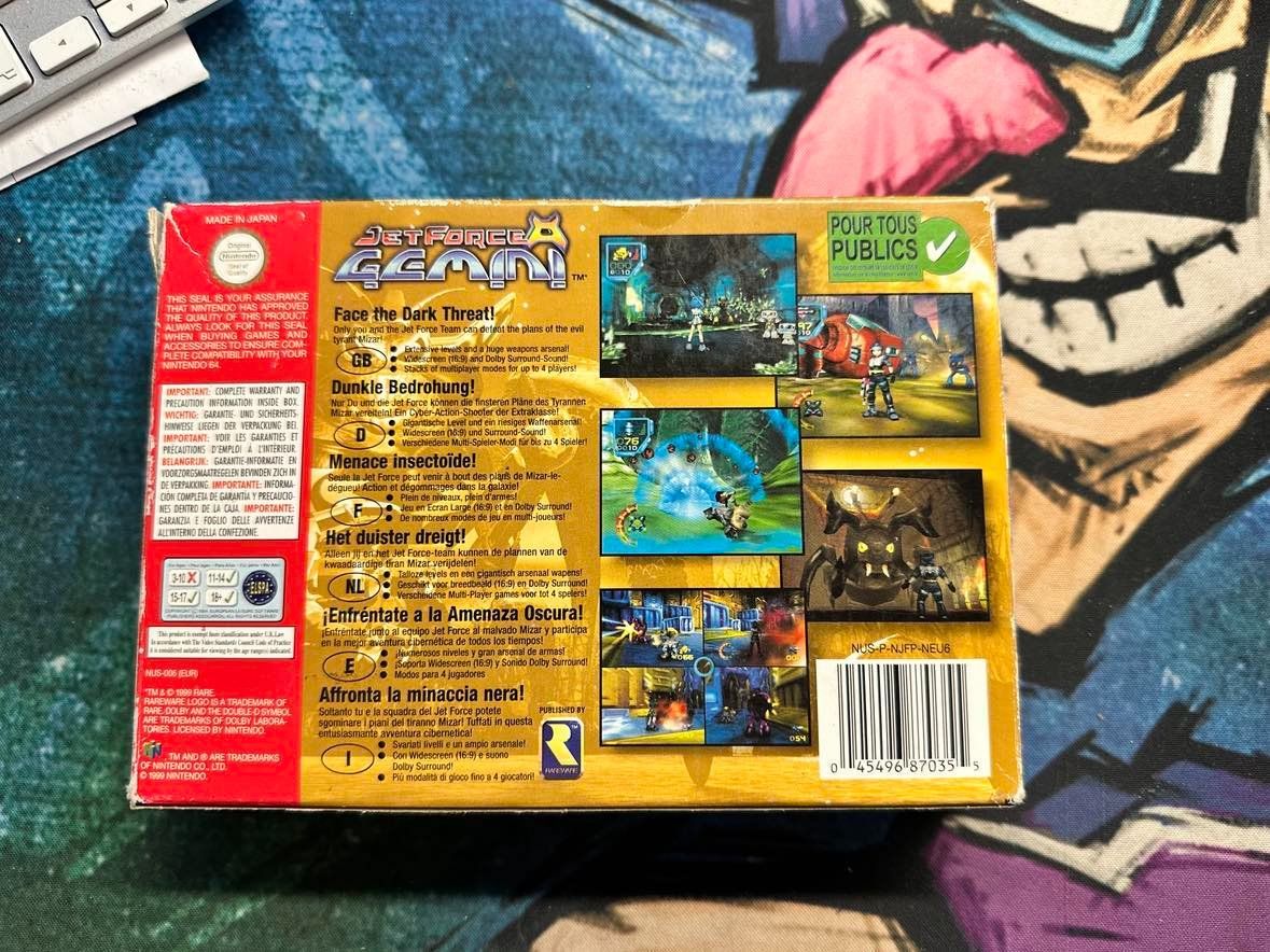 Nintendo Giochi: Jet Force Gemini Nintendo 64 – Usato da Giubiasco venduto da Tici__nerd_Giubiasco 1