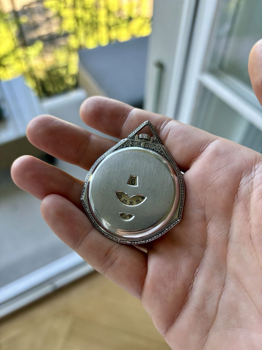 Uhren: Rare jumping hour pocket watch 1930 – Gebraucht aus Lausanne von marinemtr 2